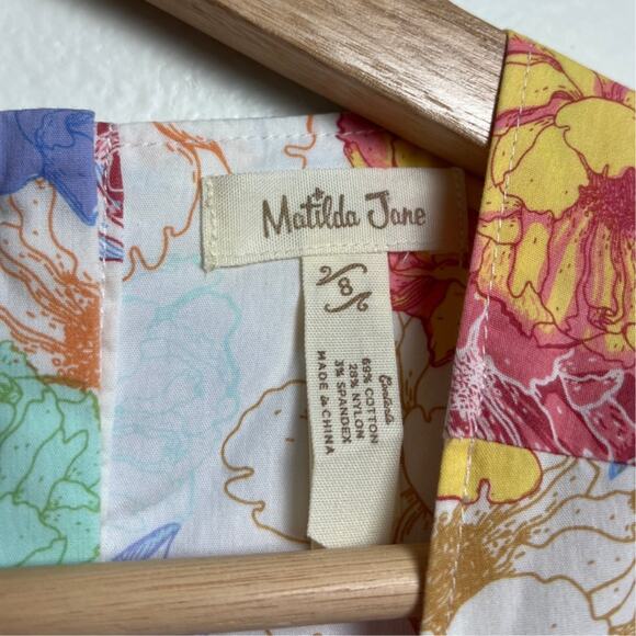 Matilda Jane Hello Lovely Field of Fireflies Dress Girl Size 8 - Picture 2 of 5